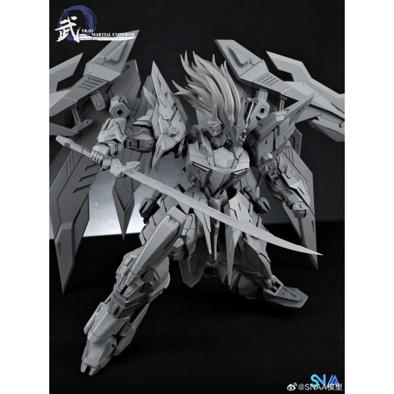 PREORDER SNAA SUPER NOVA 1/100 EMPEROR SERIES - YR-03 MARTIAL EMPEROR PLASTIC MODEL KIT