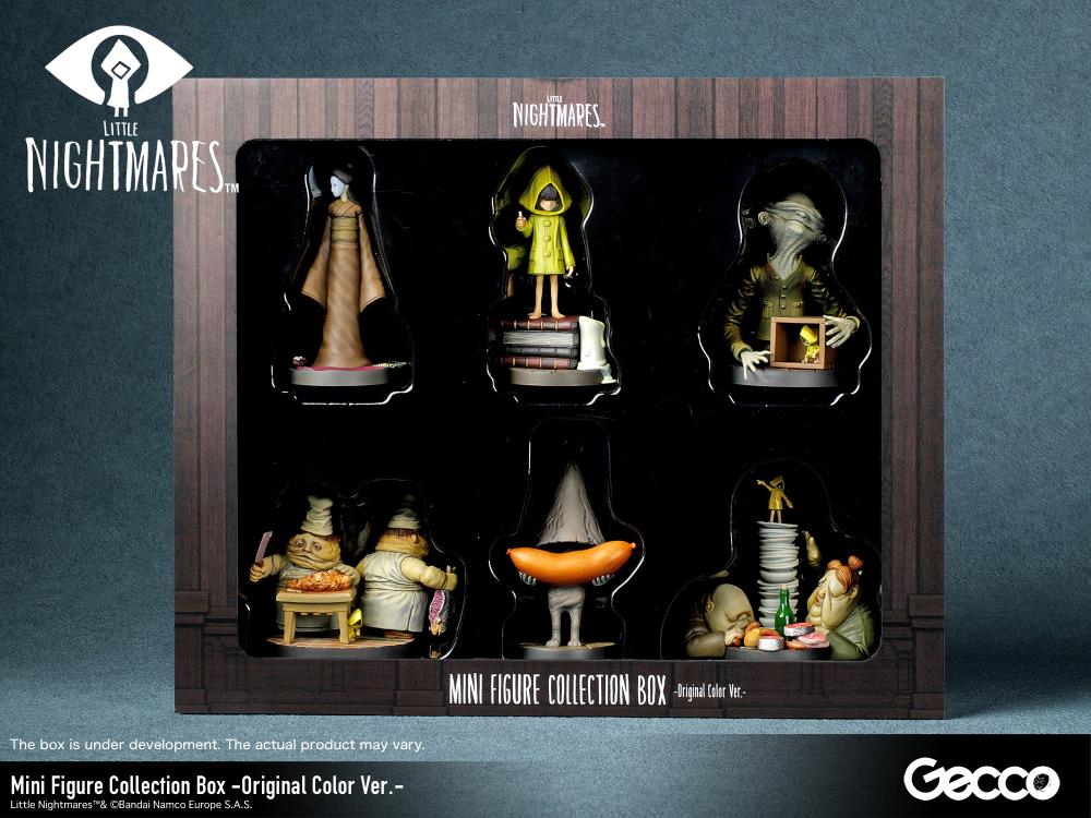 PREORDER Little Nightmares Mini Figure Collection (Original Color Ver.) Box of 6 Figures