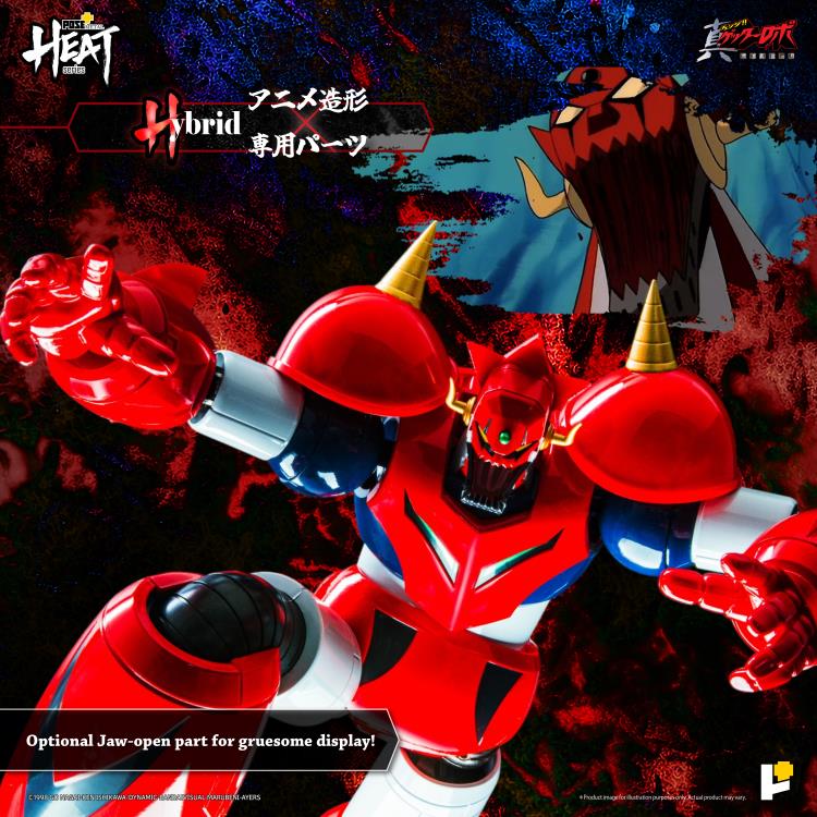 PREORDER Getter Robo Armageddon Pose+ Metal Heat Series Getter Dragon Action Figure