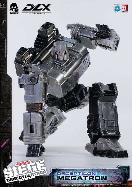 PREORDER Transformers: War for Cybertron Trilogy DLX Scale Collectible Series Decepticon Megatron Action Figure
