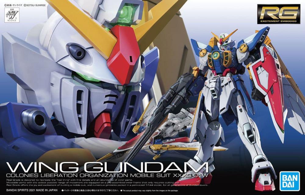 IN STOCK RG 1/144 XXXG-01W Wing Gundam