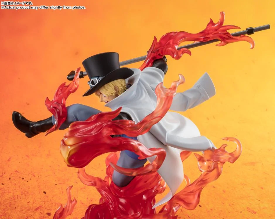 PREORDER One Piece FiguartsZERO Extra Battle Sabo (Fire Fist Rook Check)