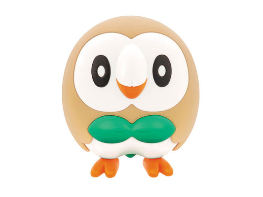 IN STOCK Pokemon Plamo Collection Quick!! 10 Rowlet Model Kit