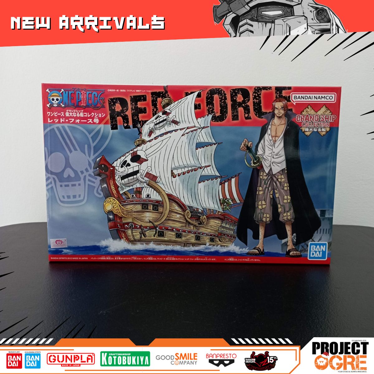 IN STOCK One Piece Grand Ship Collection: Red Force