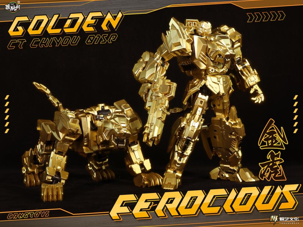 PREORDER CT-Chiyou-01-08SP Thunderking (Gold Ver.) Complete Set