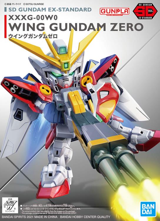 IN STOCK SD EX Standard Wing Gundam Zero Model Kit