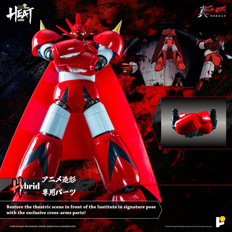 PREORDER Getter Robo Armageddon Pose+ Metal Heat Series Getter Dragon Action Figure