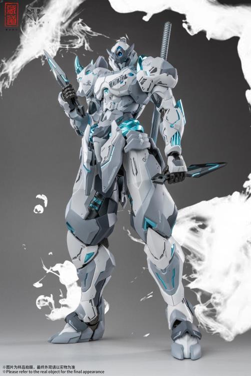 PREORDER CangDao CD-07W Hurricane Ninja Zhan Ming (White Ghost Ver.) Action Figure