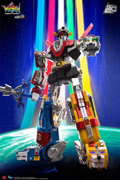 PREORDER Voltron: Defender of the Universe 40th Anniversary Voltron Collector's Set