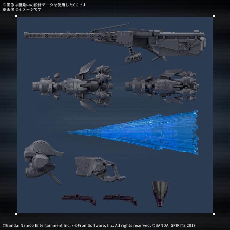 PREORDER Armored Core VI: Fires of Rubicon 30 Minute Missions Arquebus Add VE-40A Open Faith Model Kit