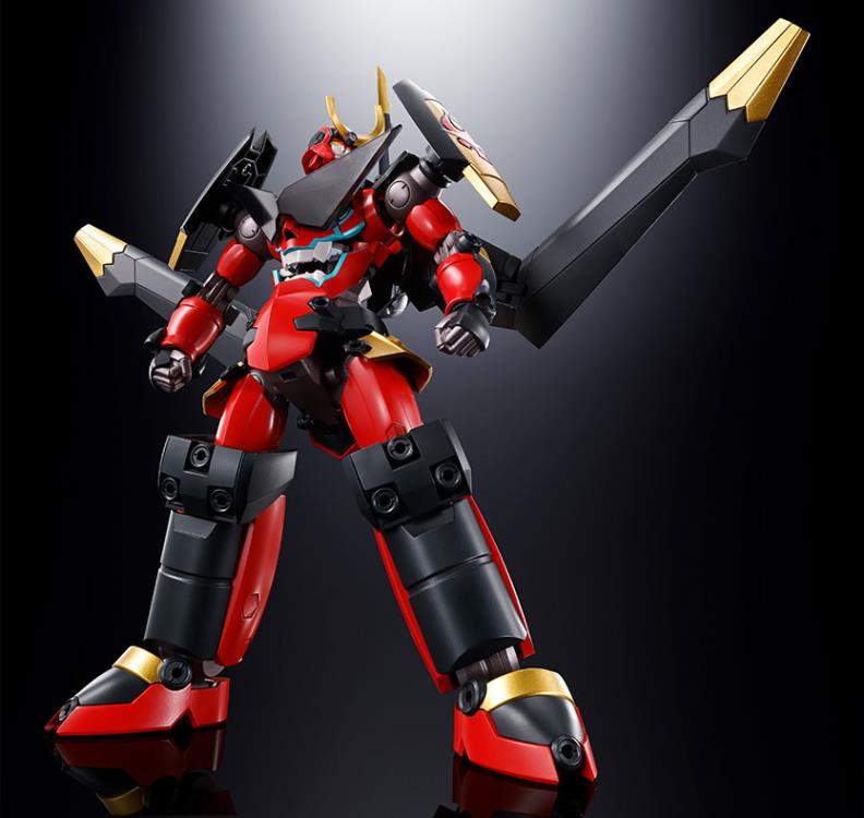 IN STOCK Chogokin Damashii GX-107 Completely Transformed Combined Gurren Lagann & Giant Rotation Giga Drill Set