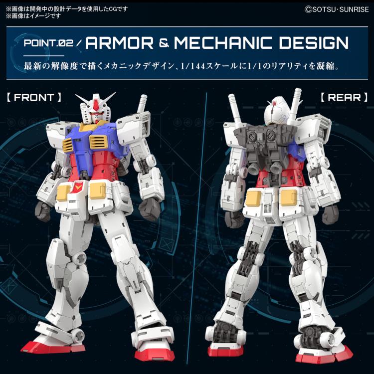 IN STOCK 1/144 RG RX-78-2 Gundam Ver.2.0