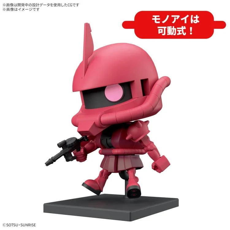 PREORDER Mobile Suit Gundam Gunpla-kun Model Series Char's Zaku-kun (Runner Ver. with Reproduction Parts) 1/1 Scale Model Kit