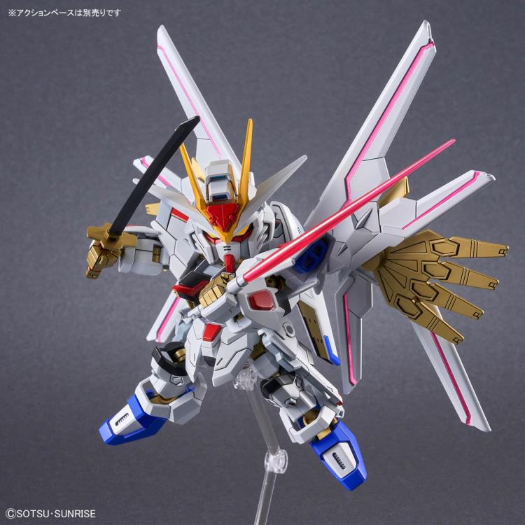 IN STOCK SD Gundam Cross Silhouette Mighty Strike Freedom Gundam (Mobile Suit Gundam SEED Freedom)