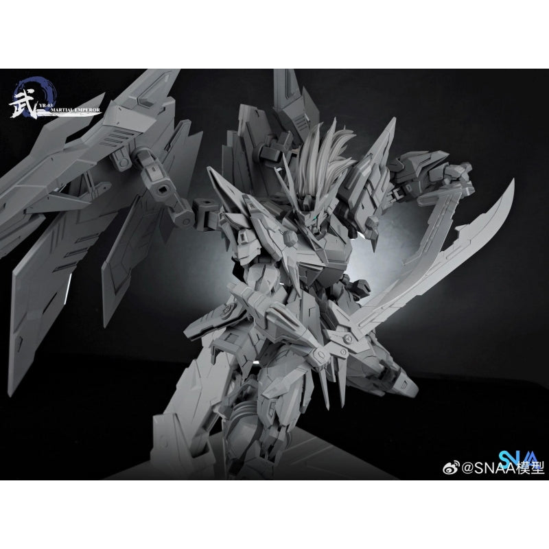 PREORDER SNAA SUPER NOVA 1/100 EMPEROR SERIES - YR-03 MARTIAL EMPEROR PLASTIC MODEL KIT