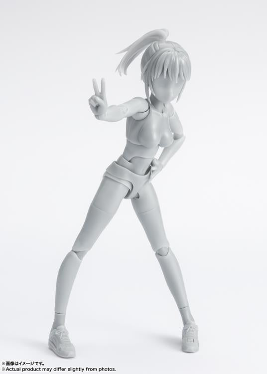 PREORDER S.H.Figuarts DX Body-chan School Life Edition Set (Gray Color Ver.)