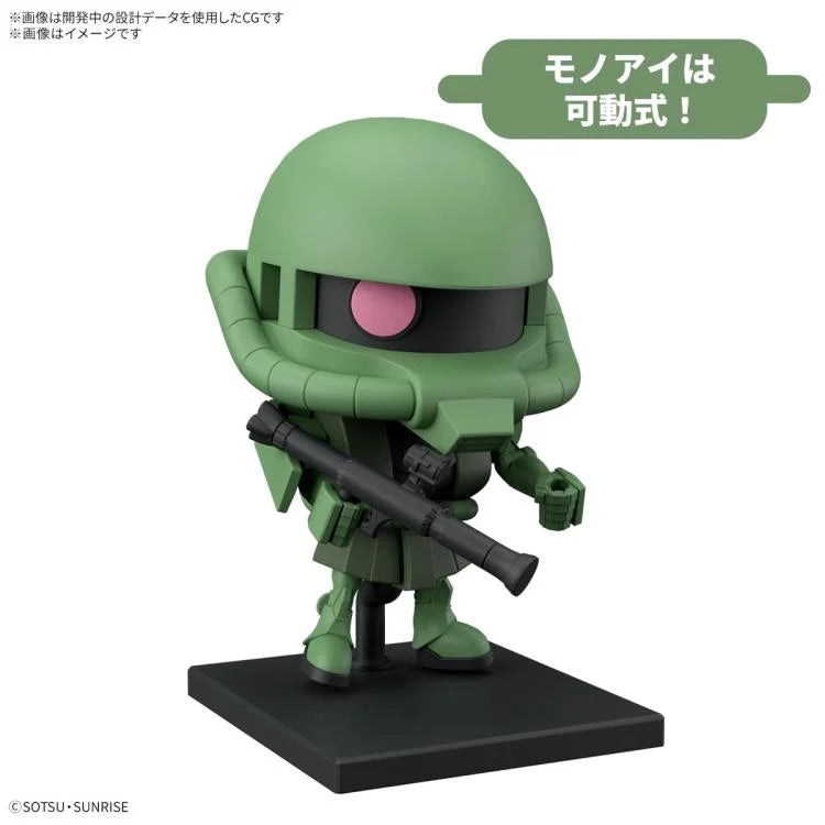 PREORDER Mobile Suit Gundam Gunpla-kun Model Series Zakupla-kun (Runner Ver. with Reproduction Parts) 1/1 Scale Model Kit