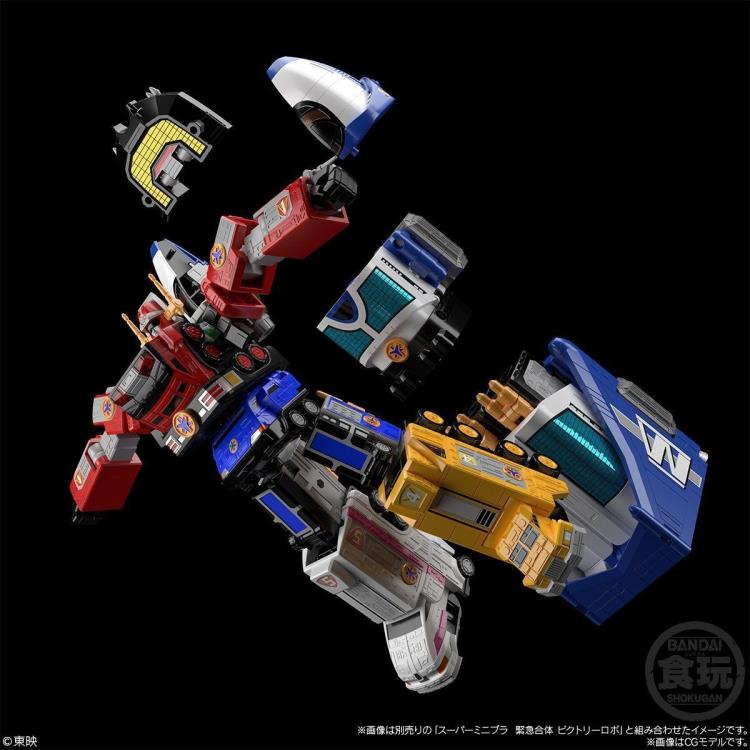 PREORDER KyuuKyuu Sentai GoGoFive Super Mini-Pla LinerBoy Exclusive Model Kit (Reissue)