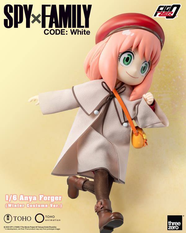 PREORDER Spy x Family Code: White FigZero Anya Forger (Winter Costume Ver.) 1/6 Scale Figure