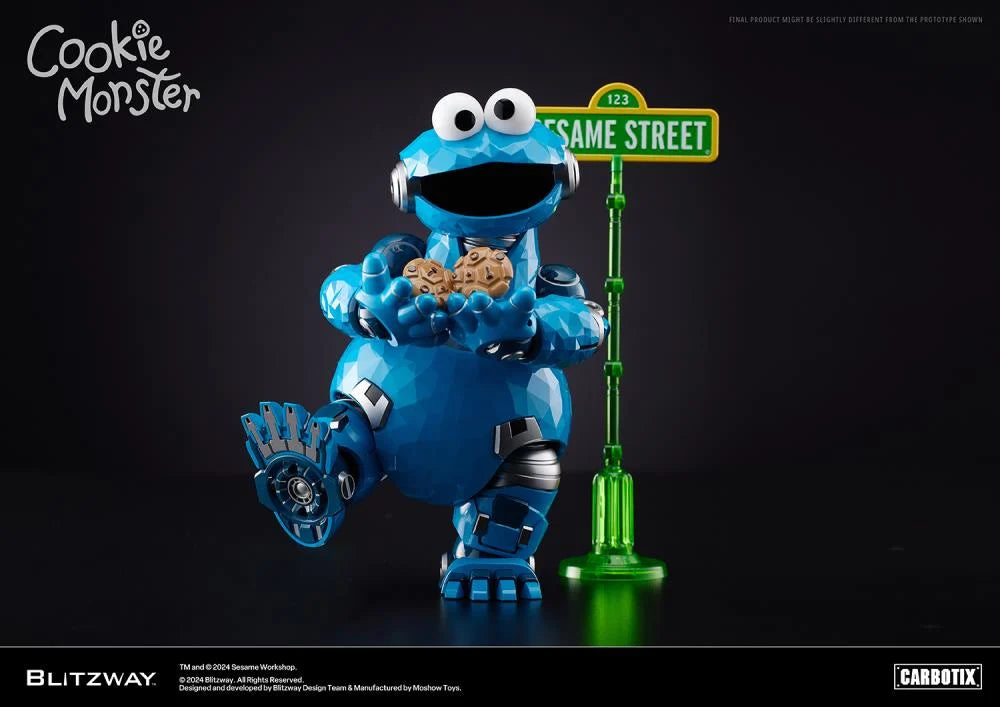 PREORDER Sesame Street Carbotix (DX Ver.) Action Figure Set