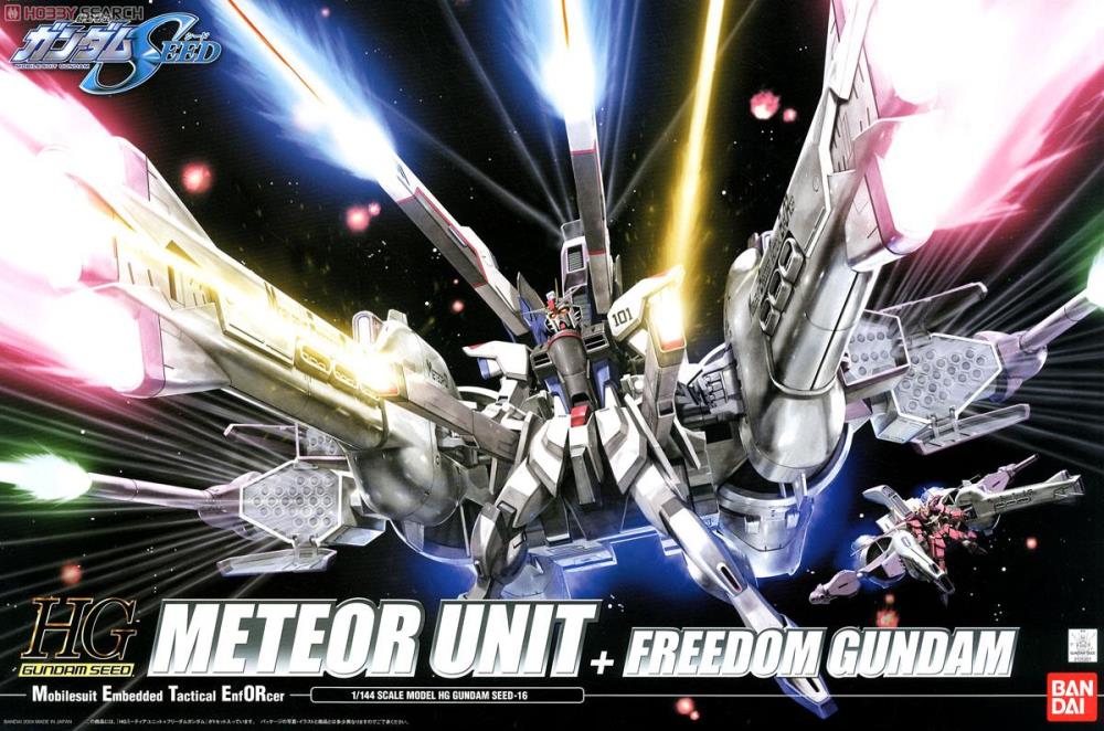 PREORDER Mobile Suit Gundam SEED HGGS Gundam SEED Meteor Unit + Freedom Gundam 1/144 Scale Model Kit - April 2025 Release