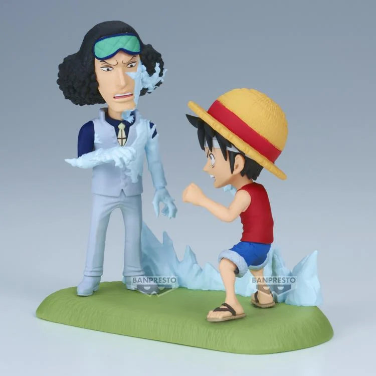 PREORDER One Piece World Collectable Figure Log Stories Monkey D. Luffy vs. Kuzan