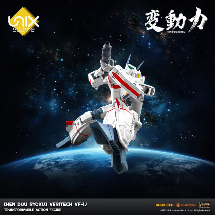 PREORDER Robotech Hen Dou Ryoku Veritech VF-1J Transformable Action Figure