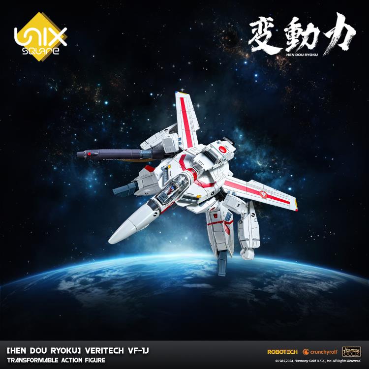 PREORDER Robotech Hen Dou Ryoku Veritech VF-1J Transformable Action Figure