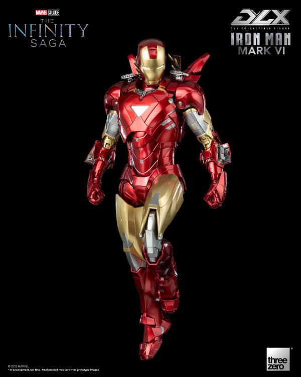 PREORDER Threezero Avengers: The Infinity Saga DLX Iron Man Mark 6 1/12 Scale Figure