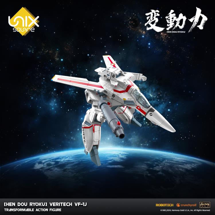 PREORDER Robotech Hen Dou Ryoku Veritech VF-1J Transformable Action Figure