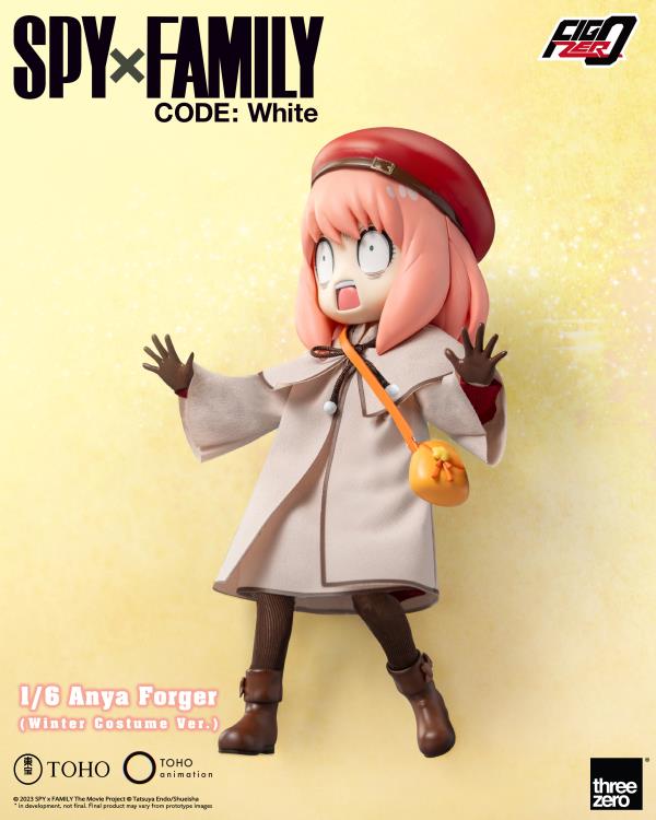PREORDER Spy x Family Code: White FigZero Anya Forger (Winter Costume Ver.) 1/6 Scale Figure