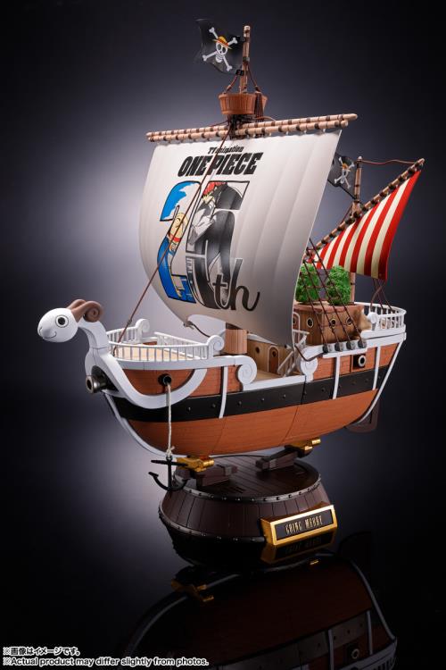 PREORDER Chogokin Going Merry - ONE PIECE Anime 25th Anniversary Memorial edition- "ONE PIECE"