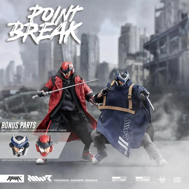 PREORDER Mecha Will Rise Carbine and DXIII (Point Break Ver.) Deluxe 1/12 Scale Action Figure Set