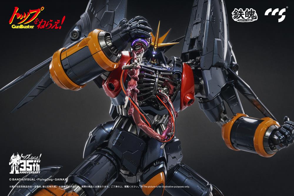 PREORDER Gunbuster 35th Anniversary MORTAL MIND Gunbuster Action Figure - Reissue