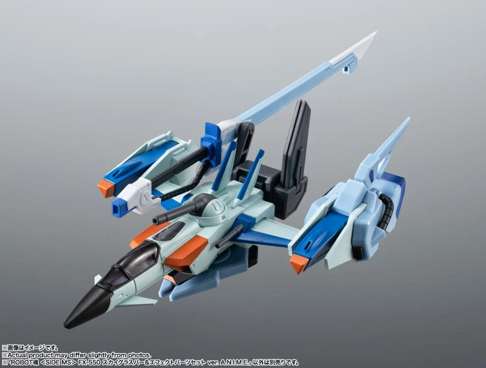 PREORDER Mobile Suit Gundam SEED Robot Spirits FX-550 Skygrasper & Effect Parts Set (Ver. A.N.I.M.E.)