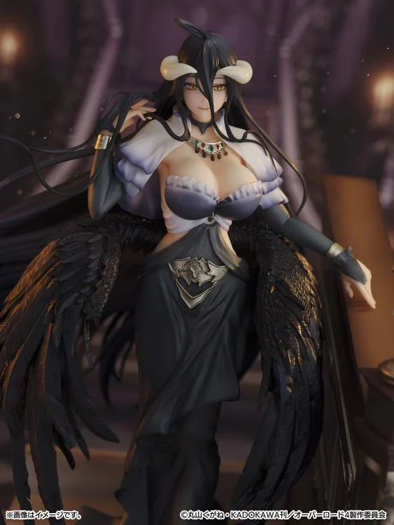 PREORDER Overlord Albedo (Jet Black Dress Ver.) 1/7 Scale Shibuya Scramble Figure