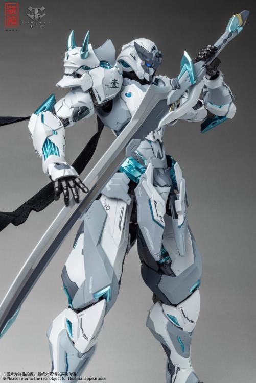 PREORDER CangDao CD-07W Hurricane Ninja Zhan Ming (White Ghost Ver.) Action Figure