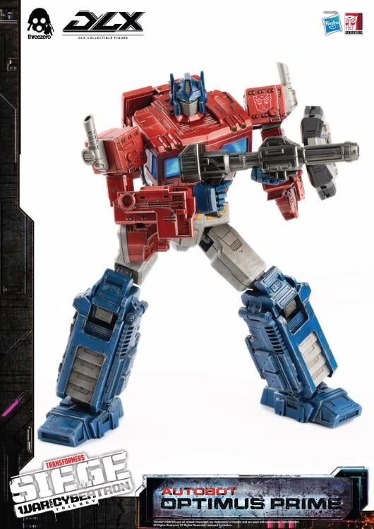 PREORDER Transformers: War for Cybertron Trilogy DLX Scale Collectible Series Autobot Optimus Prime Action Figure