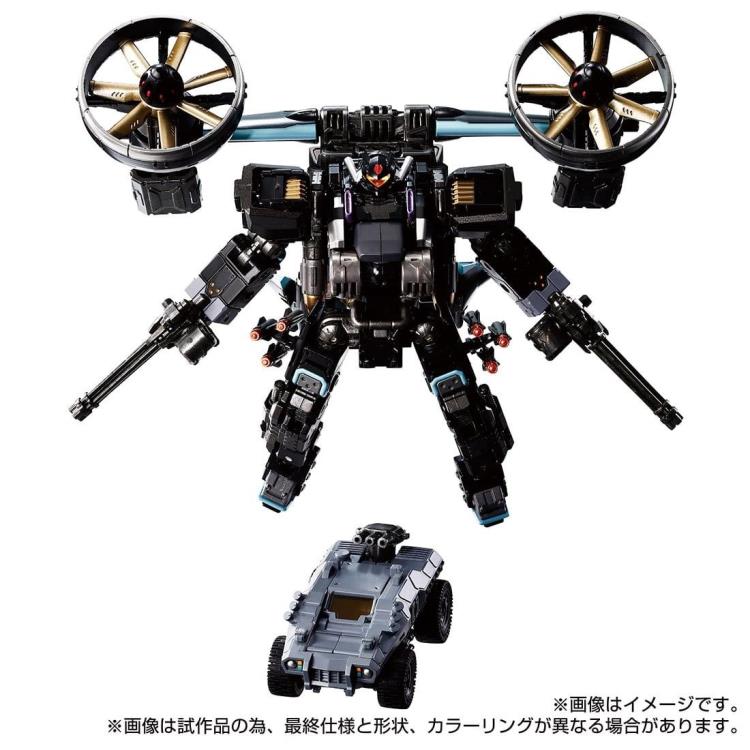 PREORDER DIACLONE TM-22 TACTICAL MOVER GARUDA VERSAULTER <GYRO LIFTER UNIT> RAVEN (TTMALL EXCLUSIVE)