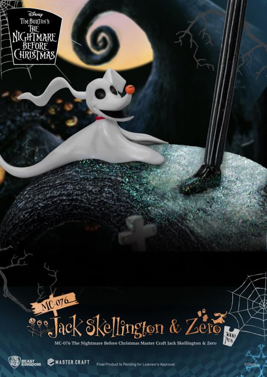 PREORDER MC-076 The Nightmare Before Christmas Master Cra Jack Skellington & Zero