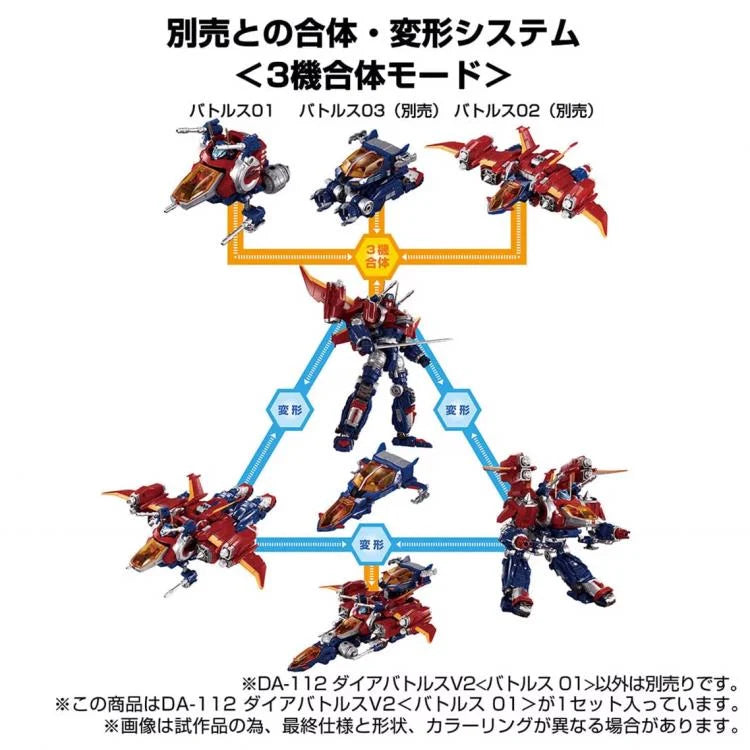 PREORDER Diaclone Reboot DA-114 Dia-Battles V2 Battles 03