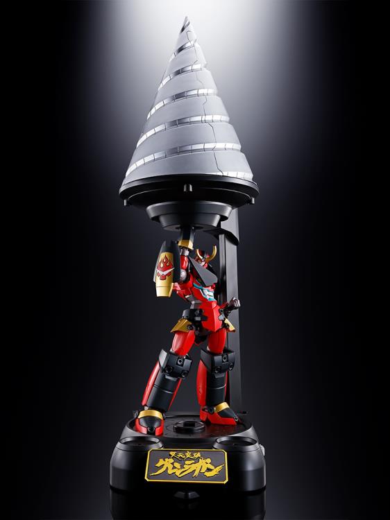 IN STOCK Chogokin Damashii GX-107 Completely Transformed Combined Gurren Lagann & Giant Rotation Giga Drill Set