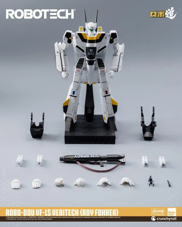 PREORDER Threezero ROBO-DOU Robotech VF-1S Veritech Roy Fokker