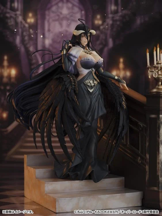 PREORDER Overlord Albedo (Jet Black Dress Ver.) 1/7 Scale Shibuya Scramble Figure