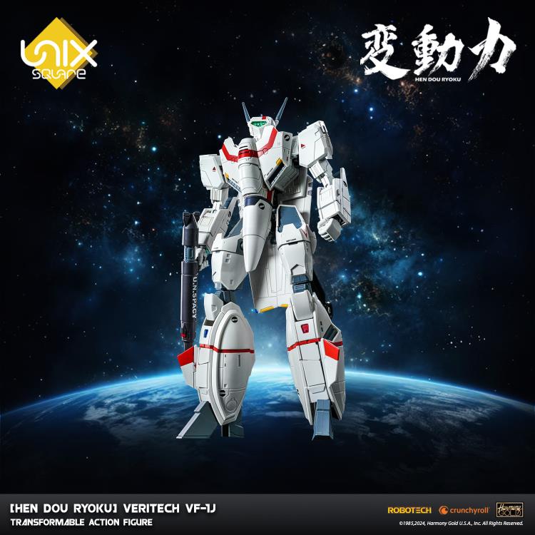 PREORDER Robotech Hen Dou Ryoku Veritech VF-1J Transformable Action Figure