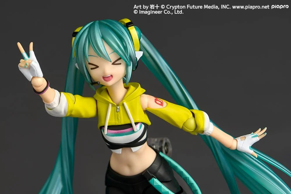 PREORDER Fitness Boxing Feat. Hatsune Miku Amazing Yamaguchi Revoltech NR093 Hatsune Miku (Boxing Ver.) Action Figure