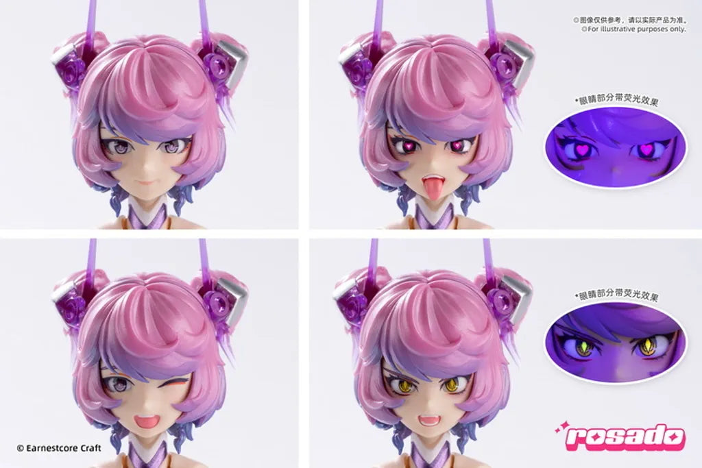 PREORDER Earnestcore Craft RS-02 1/10 Rosado Starflower Black Iris