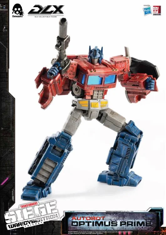 PREORDER Transformers: War for Cybertron Trilogy DLX Scale Collectible Series Autobot Optimus Prime Action Figure
