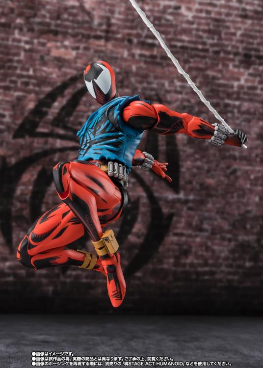 PREORDER Spider-Man: Across the Spider-Verse S.H.Figuarts Scarlet Spider Action Figure