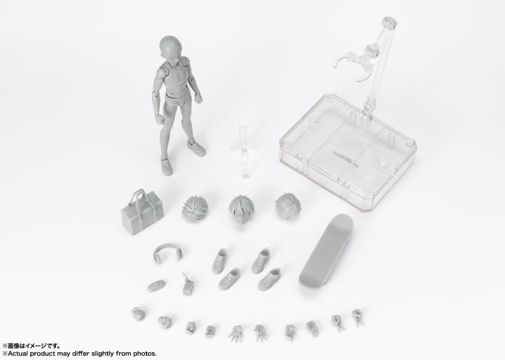 PREORDER S.H.Figuarts DX Body-kun School Life Edition Set (Gray Color Ver.)